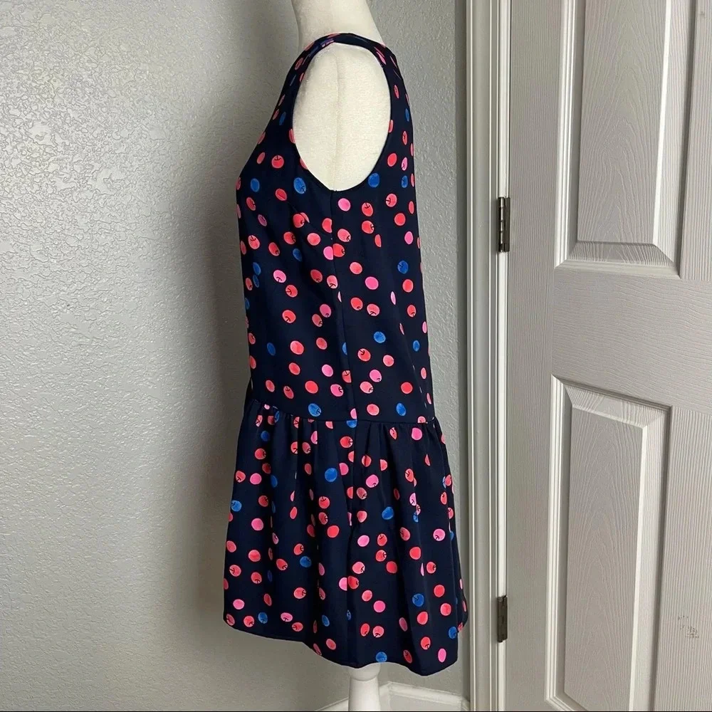 NWOT Cynthia Rowley Drop Waist Shift Dress Cherry Print Sz 2 - Picture 4 of 7